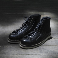 Xrider Men's Black Leather Work Boots Monkey Model Size 38-47