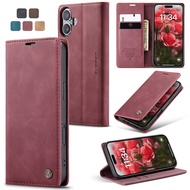 Magnetic flip case for Samsung Galaxy S26 S25 S24 23 Plus Ultra Edge FE Card slot wallet PU leather 