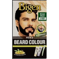 BIGEN MEN'S BEARD BROWN BLACK B102
