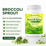 Broccoli Sprout Extract 60 Capsules | Natural Detox, Antioxidant and Healthy Immune Support