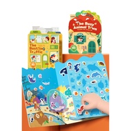 Mideer Vocabulary Learning Reusable Jelly Sticker Set - 3 Designs available(animal town/Traffic/Aqua