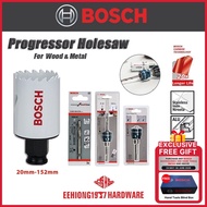 BOSCH Progressor Hole Saw For Wood & Metal HSS-Bi-Metal Adaptor Pilot Drill Bit Hole Saw