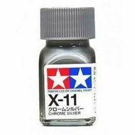 80011 TAMIYA ENAMEL PAINT X-11 CHROME SILVER (80011)