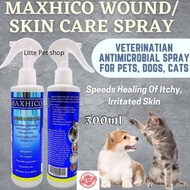 Wound & Skin Care Spray For Cats Dogs & Small Animals 300ml