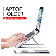 Portable Plastic Laptop Stand 7Level Adjustable Height Laptop Stand Tablet Laptop Stand Foldable