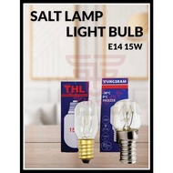 THL Tungsram E12 E14 Bulb 15W Salt Lamp Screw Cap Refrigerator Light Mentol Peti Sejuk Lampu Garam Meja Warm Lighting