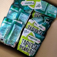 1 Box (20 packs) Ersao 1kg Black Tapioca Pearls (chewy SAGO for milk tea and shake) DBS Milk Tea Sup