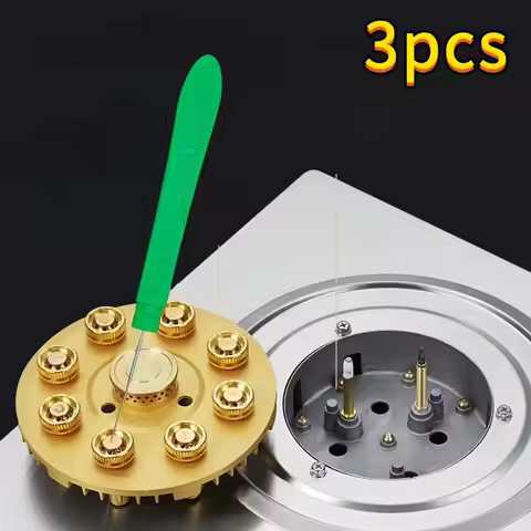 3pcs Cleaning Needle For Gas Stove Burner Household Stove Unclogging Needle Gas Stove Hole Blockage 