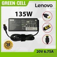 135W Lenovo Laptop Charger 20V 6.75A USB for Legion 5 15ARH05 Legion Y520 Y530 Y730 Y7000