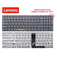 TOMBOL Keyboard Lenovo Ideapad 130 15 130-15 130 15ikb 130-15ikb 81h7 130 15ast 130-15ast 81h5 320 15 320-15isk 320e-15isk u 80xh 320 15abr 320-15abr 80xs 320 15ast 320-15abr 80xs 320-15ast 320-15ast 80xv 320 15iap 320-15iap 80xr Corner Power Button