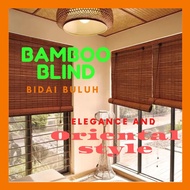 Blind Curtain Bamboo Blind Roller Blind Bamboo Curtain Langsir Bidai Tingkap Tirai Buluh Langsir Dap