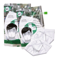 หน้ากากอนามัย NEXT HEALTH N95 กรองฝุ่นอนุภาค PM 2.5 ได้ถึง 95% สวมใส่สบาย ยางยืดคล้องหู 1 ชิ้น