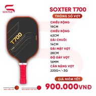 Vợt Pickleall Soxter Active - ST01 Caron T700