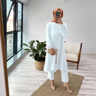 PUNJABI SET - BAJU SATU SET DENGAN SELUAR - WEAR SET - KAIN COTTON - BAJU PERGI KERJA ,JALAN