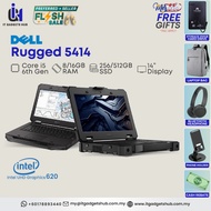 Dell Latitude 5420 5414 Rugged | i5-6th-8th Gen | 16GB Ram | 512GB SSD | 14.1” Display | Military Gr