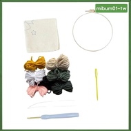 [MibumadTW] Punch Needle Kit Embroidery Kit DIY Cartoon Sheep Punch Needle Supplies