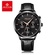 JULIUS Waterproof Quartz Fashion Business Men's Watch JAH-107