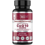 The Intelligent Health CoQ10 Supplement, Fermented Coenzyme Q10 Ubiquinone for Women & Men, Easy to 