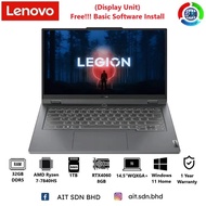 Lenovo Legion Slim 5 14APH8 14.5"WQXGA+ Gaming Laptop AMD Ryzen 7-7840HS 32GB 1TB SSD RTX4060 8GB W1