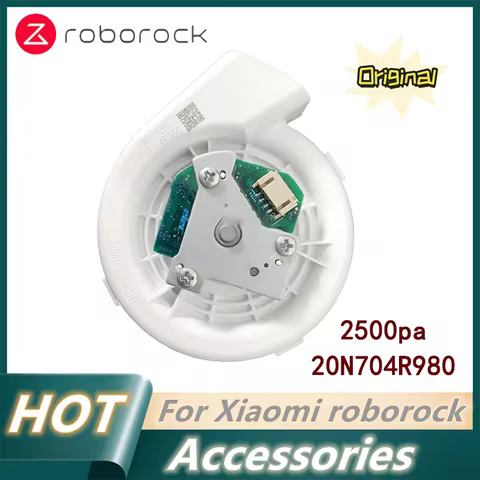 Original 2500Pa 20N704R980 Fan Motor For Roborock S7 S6 MaxV S5 MAX E5 Q5 Q7 T7S Plus G10 Robot Vacu