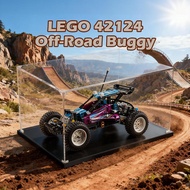 LEGO 42124 Off Road Buggy Remote Control Acrylic Display Box Malaysia Kotak Pameran Penyimpanan Figu