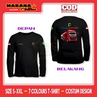 Hino Elnusa Petrofin DB Logo Long Sleeve Tank Truck T-Shirt Distro T-Shirt