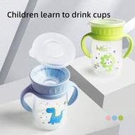 1-3 Years Old Toddler Cartoon Learning Cup 360 Degree Rotation Baby Learning To Drink Cup Double Han
