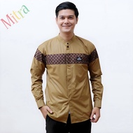 Koko Shirt For Adult Men Long Sleeve Motif Sogan Qynang Combination Of The Latest Batik Original Alqorni Latest