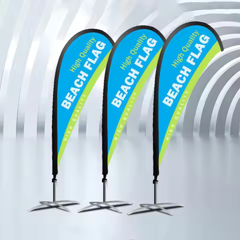 xvggdg Custom Flag Graphic custom printing teardrop flag beach flag banner graphic replacement promo