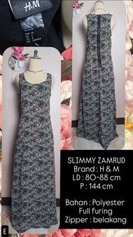 (NewUp 22Mei) Dress wanita H&M original preloved kondisi sempurna Sequin HnM dress