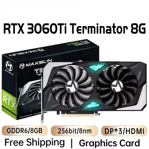 MAXSUN Graphics Cards RTX 4070 4060TI 4060 3060 3060TI 3050 3070 GPU NVIDIA Gaming Video Card Deskto