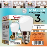 Myvo Led Refrigerator Cap E12 E14 3W 6500k E-12 E-14 White Bulb E14 Led Bulb