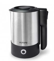 kinyo 雙電壓旅行快煮壺 AS-HP70 0.6L 全球通用雙電壓 沸騰後自動斷電 950W高功率-【便利網】