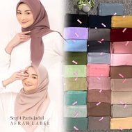 BISA COD HIJAB SEGIEMPAT PARIS JADUL PREMIUM // PARIS JAPAN / KERUDUNG PARIS JADUL