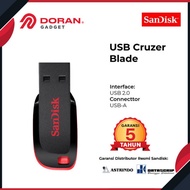 Berkah Flashdisk Sandisk CZ50 8GB Cruzer Blade Flash Disk - Original G