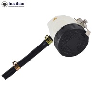HUAIHAO Motorcycle Front Brake Fluid Reservoir Tank Oil Cup Clutch Fluid Bottle With Oil Tube for Ka