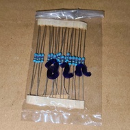 R 82 Ohm 0.25W 1 Percent Metal Film Resistor 82Ohm 82R Ohm MetalFilm 0.25 Watt 20 Pcs