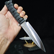 มีด​เดินป่า​ เหล็กDC53ความแข็ง 60+2 HRCด้ามจับไนลอนไฟเบอร์กลาสซองKYDEX​ มี​2​สี​ให้เลือก​