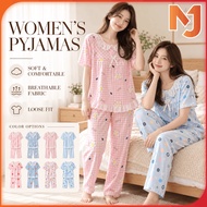 McJoden - LOLITA Piyama Lengan Pendek Baju Tidur Wanita Seluar Tidur Wanita Set Pakaian Wanita Baju 