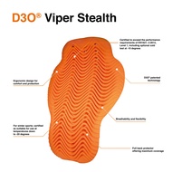 [German Louis] D3O Motorcycle Back Protection CE Certification Level 1 Heavy Shock-Resistant Clothin