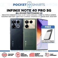 [Malaysia Set] Infinix Note 40 5G | Infinix Note 40 | Infinix Note 40 Pro 5G - 1 Year Infinix Malaysia Warranty