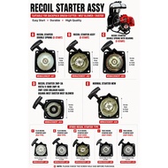 TL33/TB33/TU33/TL43/TB43/TU43/BG330/BG430 RECOIL STARTER ASSY (Starter Tarik)