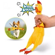 Chicken Toys Screaming Chicken Shrilling Dog Cat Toy Chicken Toy Sound