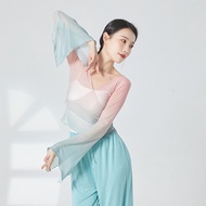 Classical Dance Practice Clothes Body Rhythm Clothes Gauze Clothes Chinese Dance Clothes Female Eleg