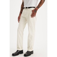 LEVIS 501 ORIGINAL STRAIGHT FIT CREAM WHITE JEANS