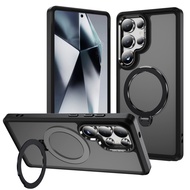 Car ring holder phone case, suitable for Samsung S25 Ultra S25 plus S24 plus S24 Ultra S23 plus lens