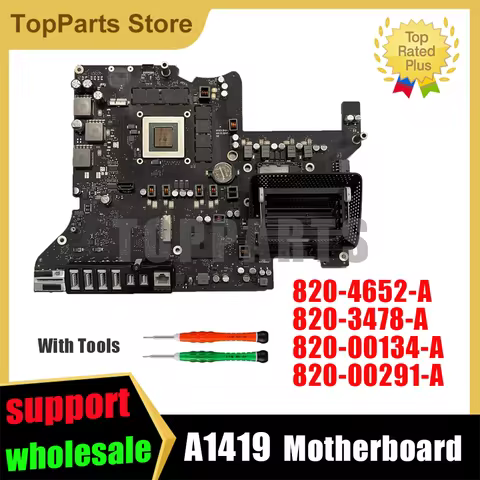 Original A1419 Motherboard 820-00291-A 820-00134-A 820-3478-A 820-4650-AFor iMac 5K 27" Logic Board 