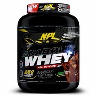 NPL Anabolic Whey gH 4lbs/2lbs (1.8kg/908g) HgH Muscle Growth Muscle Performance Creatine Halal Fitn