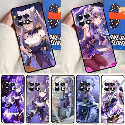 Genshin Impact Keqing For OnePlus Nord CE 4 3 2 Lite N20 N30 9 10 Pro 8T 9RT 10T 10R 13R 12R 11 12 1