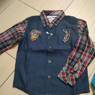 p*lo denim shirt 3-4yr